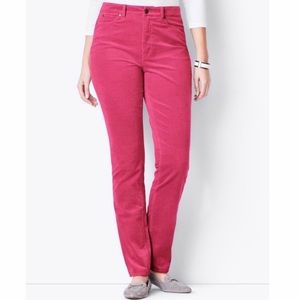 Talbots Heritage Straight Leg Corduroy Pants Like new no tag -